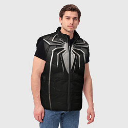 Мужской жилет Костюм черного человека паука смешенного с веномом, цвет: 3D-черный — фото 2
