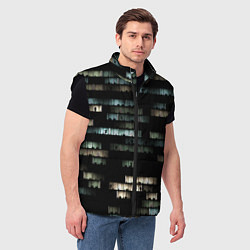 Мужской жилет Офисный вайб, цвет: 3D-черный — фото 2
