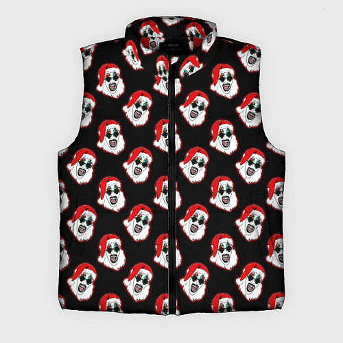 Мужской жилет Santa clown Art / 3D-Красный – фото 1