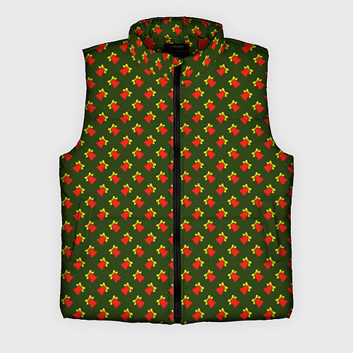 Мужской жилет Звонкие колокольчики / 3D-Красный – фото 1