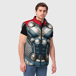 Мужской жилет Костюм Тора Бога грома, цвет: 3D-светло-серый — фото 2