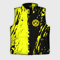 Мужской жилет Borussia краски текстура, цвет: 3D-черный