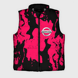 Мужской жилет Nissan fire pink, цвет: 3D-светло-серый