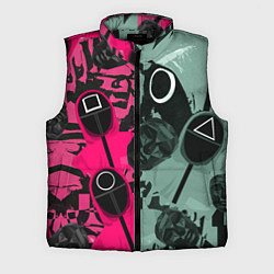 Мужской жилет Маски из игры в кальмара, цвет: 3D-черный