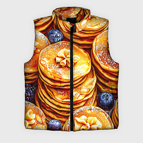 Мужской жилет Блинчики / 3D-Красный – фото 1