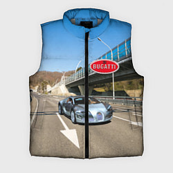 Мужской жилет Бугатти на трассе, цвет: 3D-светло-серый