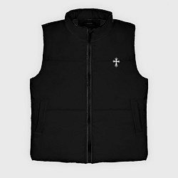 Мужской жилет Ворона во тьме, цвет: 3D-черный