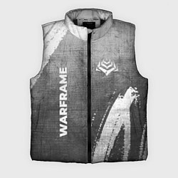 Мужской жилет Warframe - grey gradient вертикально