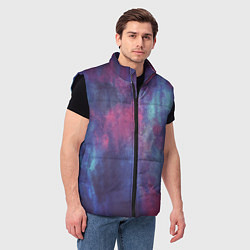 Мужской жилет Тай-дай космос, цвет: 3D-черный — фото 2