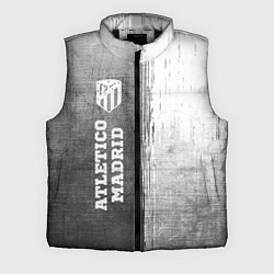 Мужской жилет Atletico Madrid - grey gradient по-вертикали