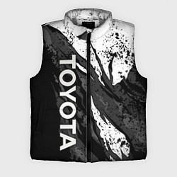 Мужской жилет Toyota - белый разрыв, цвет: 3D-светло-серый