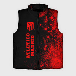 Мужской жилет Atletico Madrid - red gradient по-вертикали