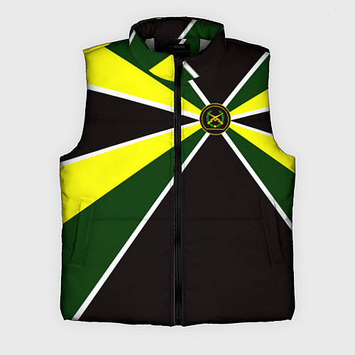 Мужской жилет Мотострелковые войска: шеврон без текста / 3D-Светло-серый – фото 1