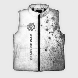 Мужской жилет Gears of War - white gradient по-вертикали
