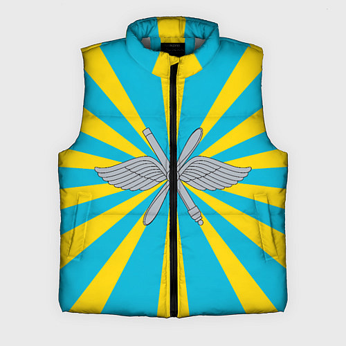 Мужской жилет Военно-воздушные силы / 3D-Светло-серый – фото 1