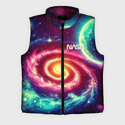 Мужской жилет Spiral galaxy - neon glow