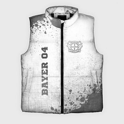 Мужской жилет Bayer 04 - white gradient вертикально, цвет: 3D-черный