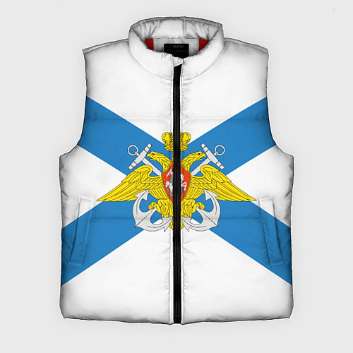 Мужской жилет Военно-морской флот: орёл / 3D-Красный – фото 1