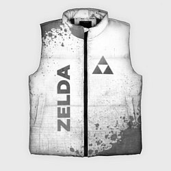 Мужской жилет Zelda - white gradient вертикально, цвет: 3D-черный