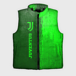 Мужской жилет Juventus - green gradient по-вертикали