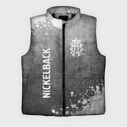 Мужской жилет Nickelback - grey gradient вертикально