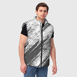 Мужской жилет The color is gray and white, цвет: 3D-светло-серый — фото 2