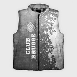 Мужской жилет Club Brugge - grey gradient по-вертикали