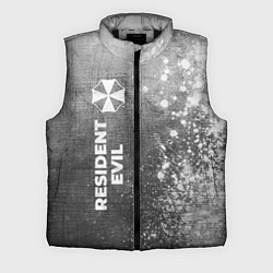 Мужской жилет Resident Evil - grey gradient по-вертикали