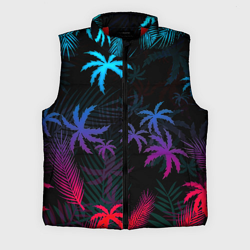 Мужской жилет Тропики градиент / 3D-Красный – фото 1