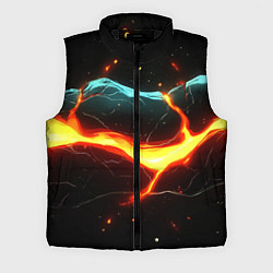 Мужской жилет Лава в черной текстуре, цвет: 3D-черный