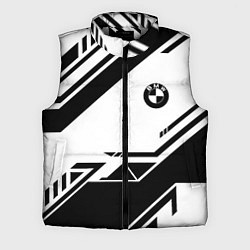Мужской жилет BMW geometry black, цвет: 3D-светло-серый