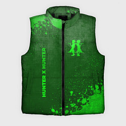 Мужской жилет Hunter x Hunter - green gradient вертикально