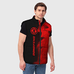 Мужской жилет Dongfeng - red gradient по-вертикали, цвет: 3D-черный — фото 2
