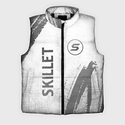 Мужской жилет Skillet - white gradient вертикально