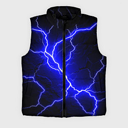 Мужской жилет Color blue black