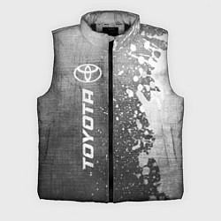 Мужской жилет Toyota - grey gradient по-вертикали