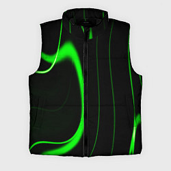 Мужской жилет Color green light green black, цвет: 3D-черный