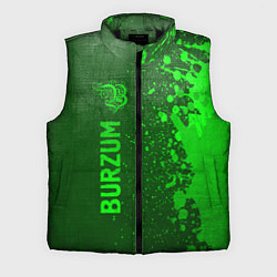 Мужской жилет Burzum - green gradient по-вертикали