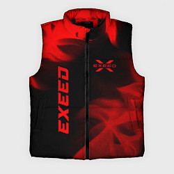 Мужской жилет Exeed - red gradient вертикально, цвет: 3D-черный