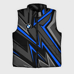 Мужской жилет BMW - blue line, цвет: 3D-черный
