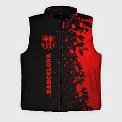 Мужской жилет Barcelona - red gradient по-вертикали, цвет: 3D-черный