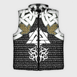 Мужской жилет Узор рун и символов