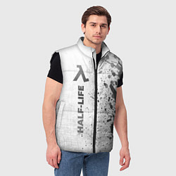 Мужской жилет Half-Life - white gradient по-вертикали, цвет: 3D-черный — фото 2