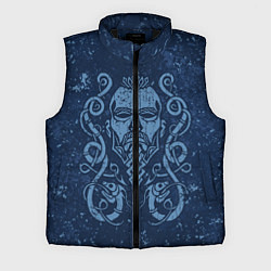 Мужской жилет Викинг орнамент, цвет: 3D-черный