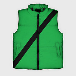 Мужской жилет Ремень безопасности, зеленый, цвет: 3D-черный