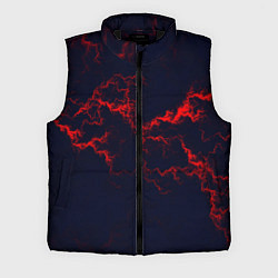 Мужской жилет Lightning red glow