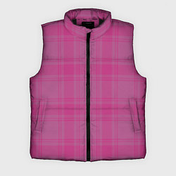 Мужской жилет Checkered pink, цвет: 3D-черный