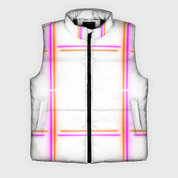 Мужской жилет Neon white orange pink