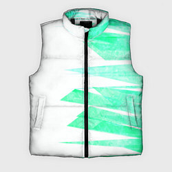 Мужской жилет Color white light blue strip