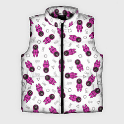 Мужской жилет Персонажи корейского сериала игра в кальмара, цвет: 3D-черный